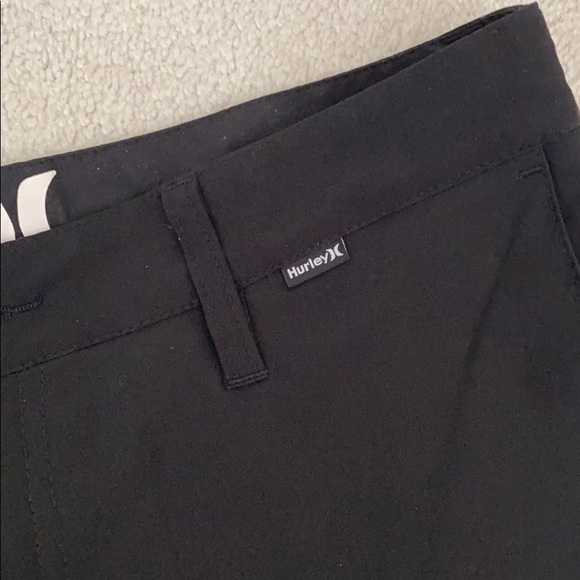 Black Hurley Shorts - Picture 2 of 5